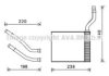 AVA QUALITY COOLING FD6464 Heat Exchanger, interior heating